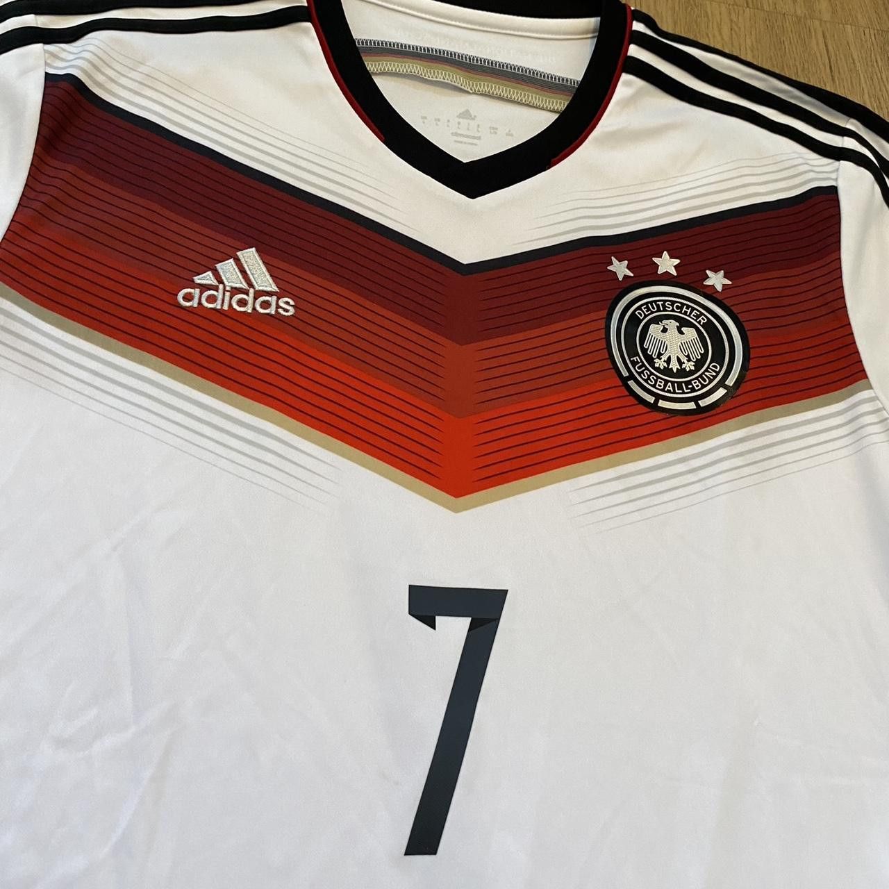 Adidas 2012-14 Schweinsteiger Germany Home Adidas Football Shirt Size US L / EU 52-54 / 3 - 4 Thumbnail