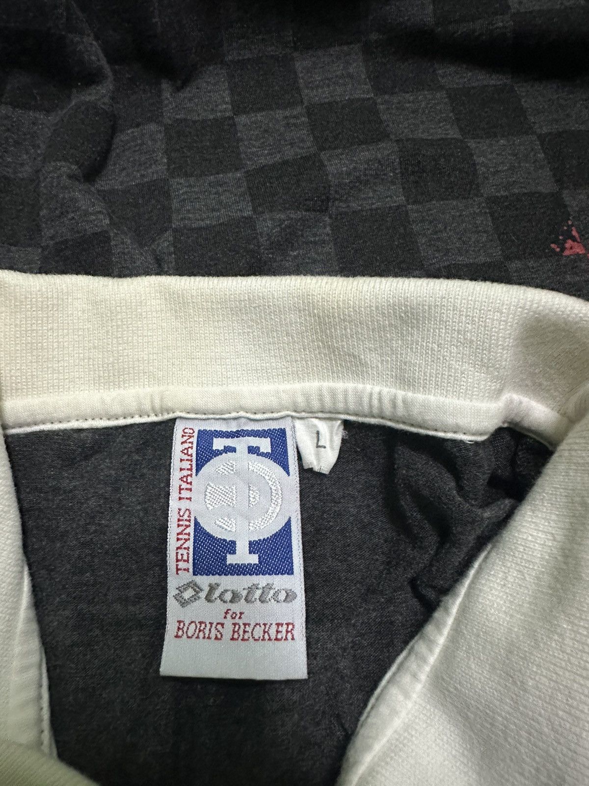 Lotto Sport Lotto for Boris becker tennis italiano button up shirt Size US L / EU 52-54 / 3 - 6 Thumbnail