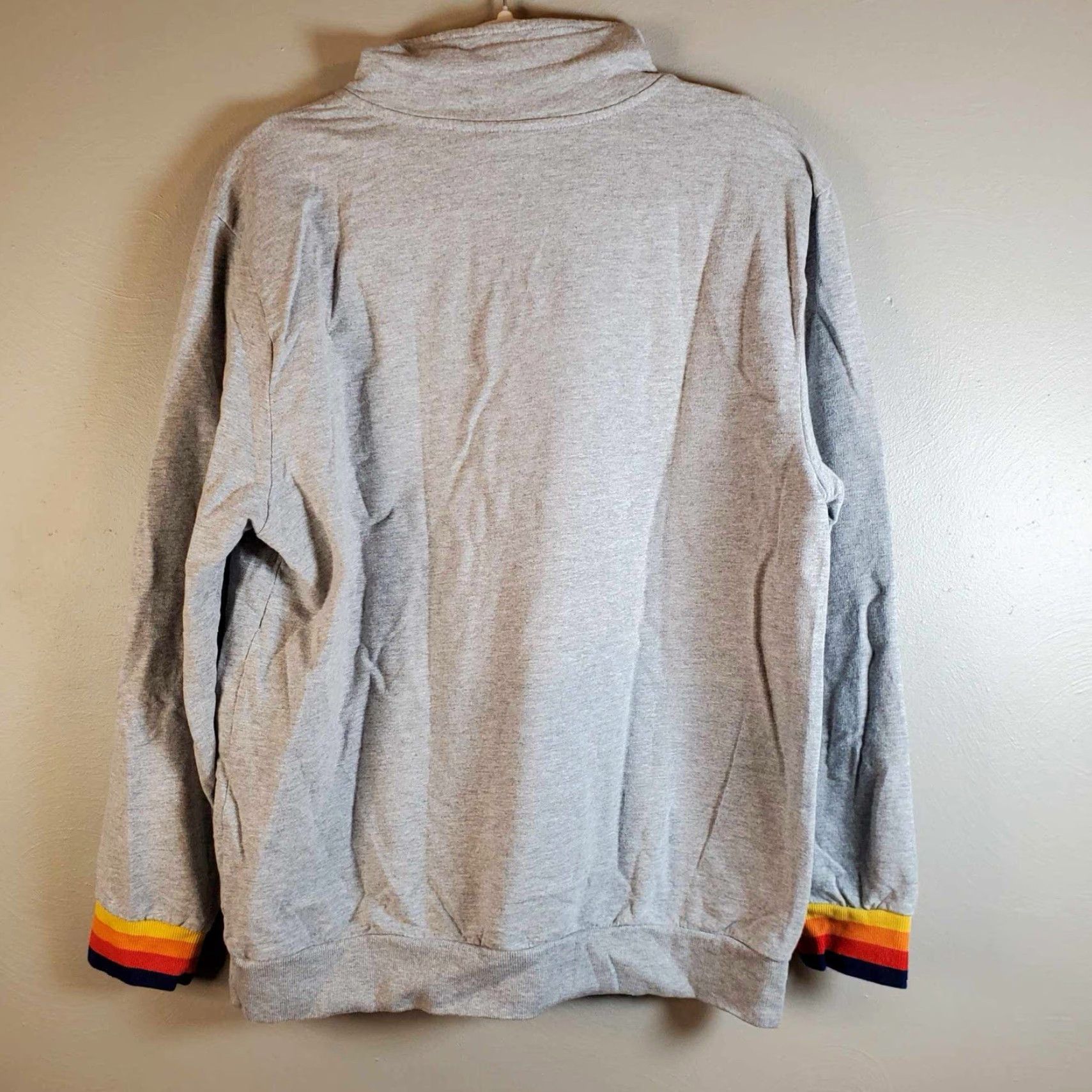 Vintage Aldi Gear Sweatshirt Pullover Knit Collared 1/4 Zip Gray L Mens Regular Cotton Vintage No Size US L / EU 52-54 / 3 - 7 Thumbnail