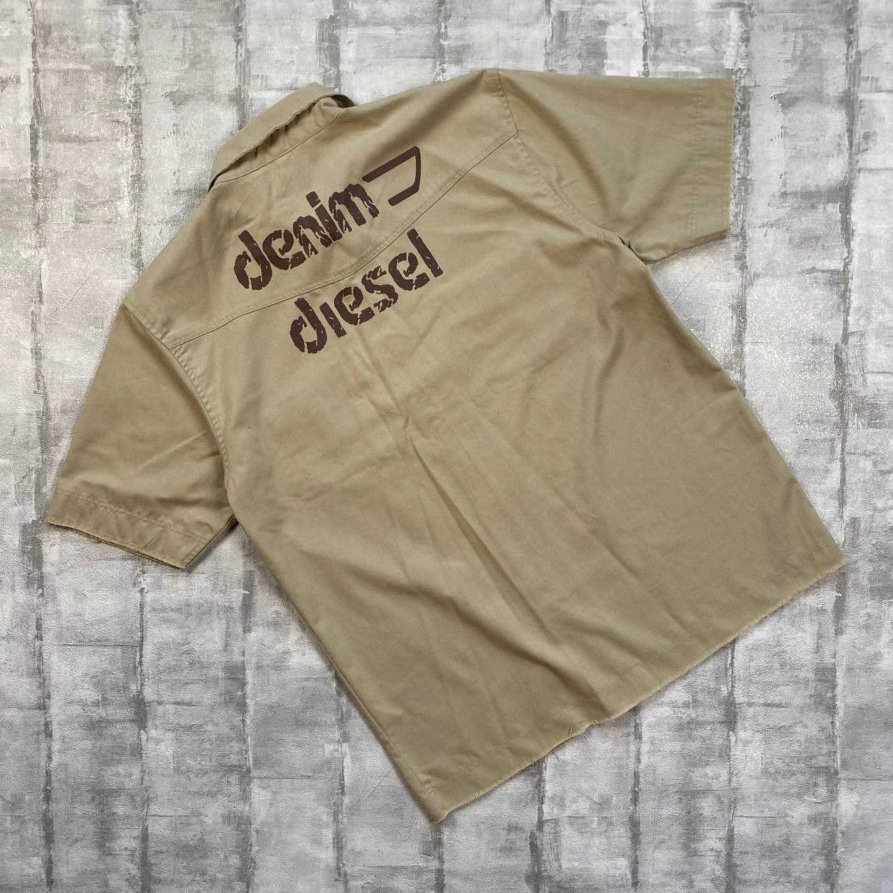 Diesel VINTAGE DIESEL BACK LOGO GRAPHIC PRINT SHIRT Size US XL / EU 56 / 4 - 1 Thumbnail