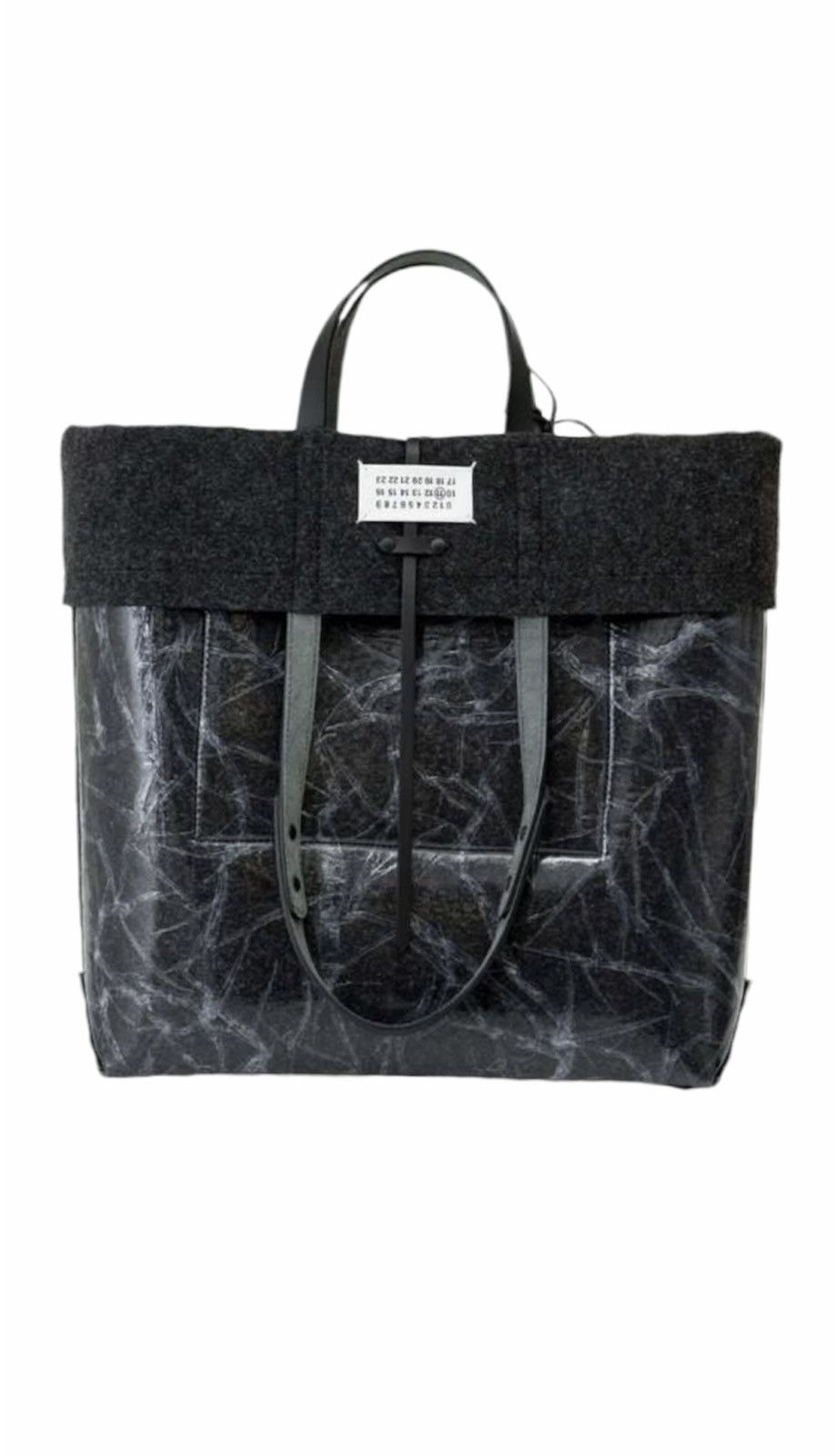 Maison Margiela Maison Margiela marble print tote bag Size ONE SIZE - 1 Thumbnail