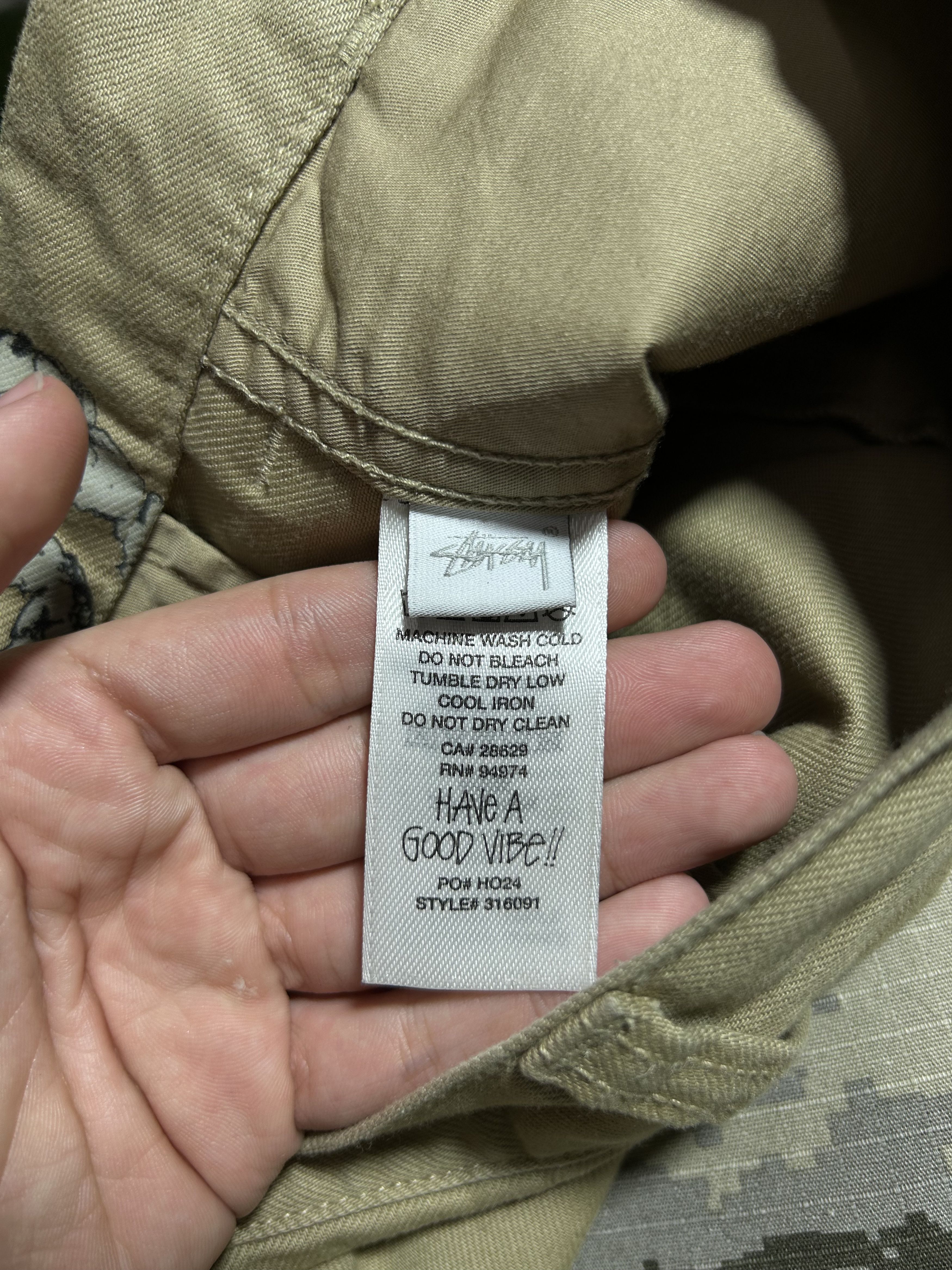 DENIM TEARS × Stussy Stussy x DENIM TEARS Khaki Chinos Size US 34 / EU 50 - 4 Thumbnail