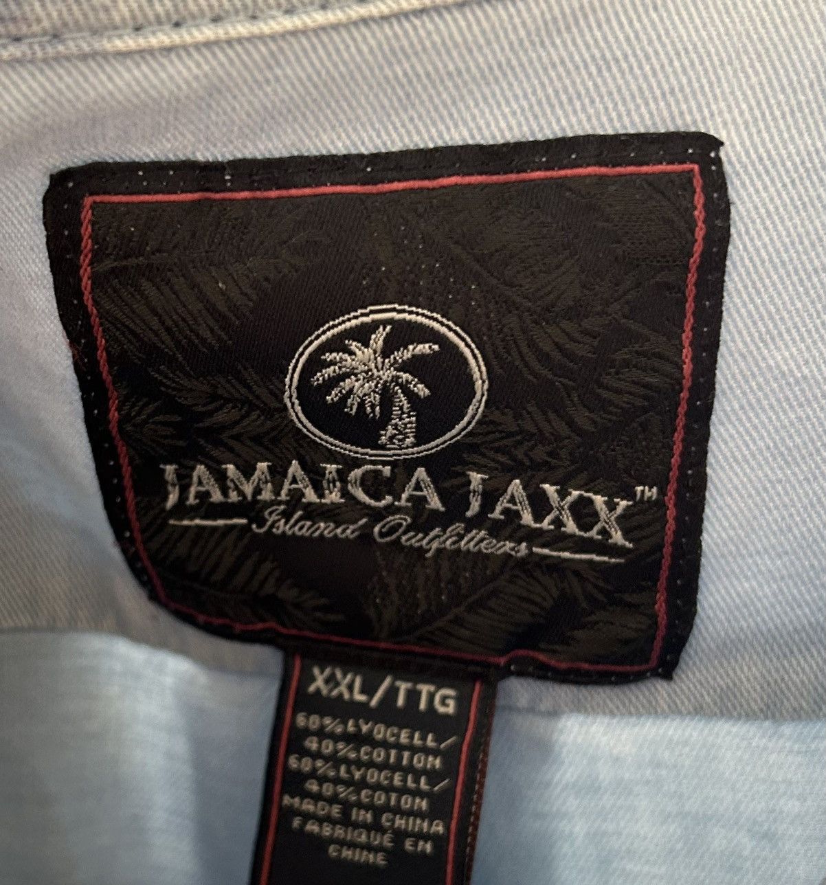 Vintage Vintage Jamaica Jaxx Mens Light Hawaiian Button Down Shirt Size US XXL / EU 58 / 5 - 6 Thumbnail