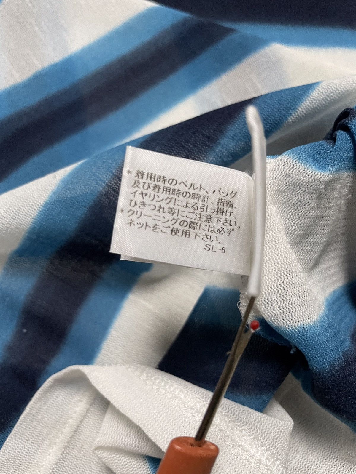 Designer × Issey Miyake × Japanese Brand Vintage Issey Miyake Chiffon Long sleeves Size M / US 6-8 / IT 42-44 - 9 Thumbnail