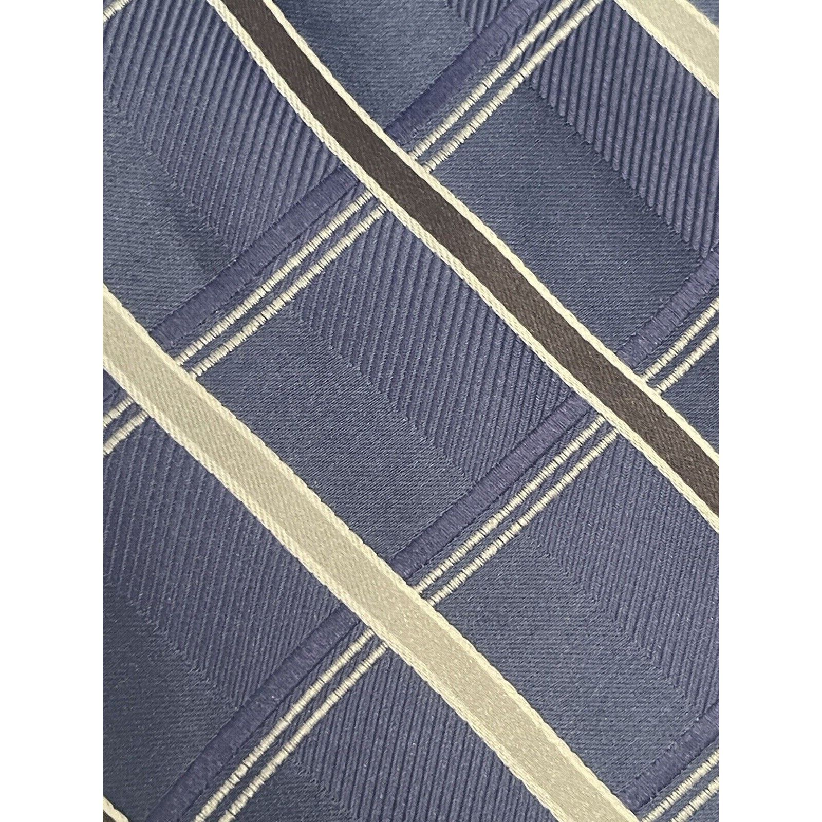 Michael Kors Michael Michael Kors Blue Gray 100% Silk Made In China Size ONE SIZE - 9 Thumbnail