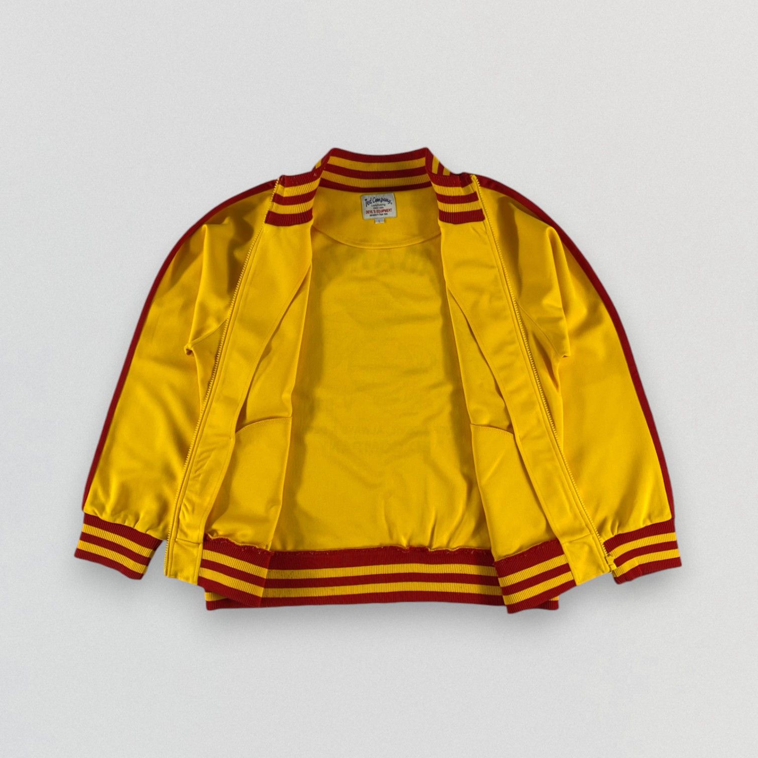 Tedman Ted Company Lucky Red Devil U.S Marines Zip-up Track Jacket Size US L / EU 52-54 / 3 - 2 Thumbnail