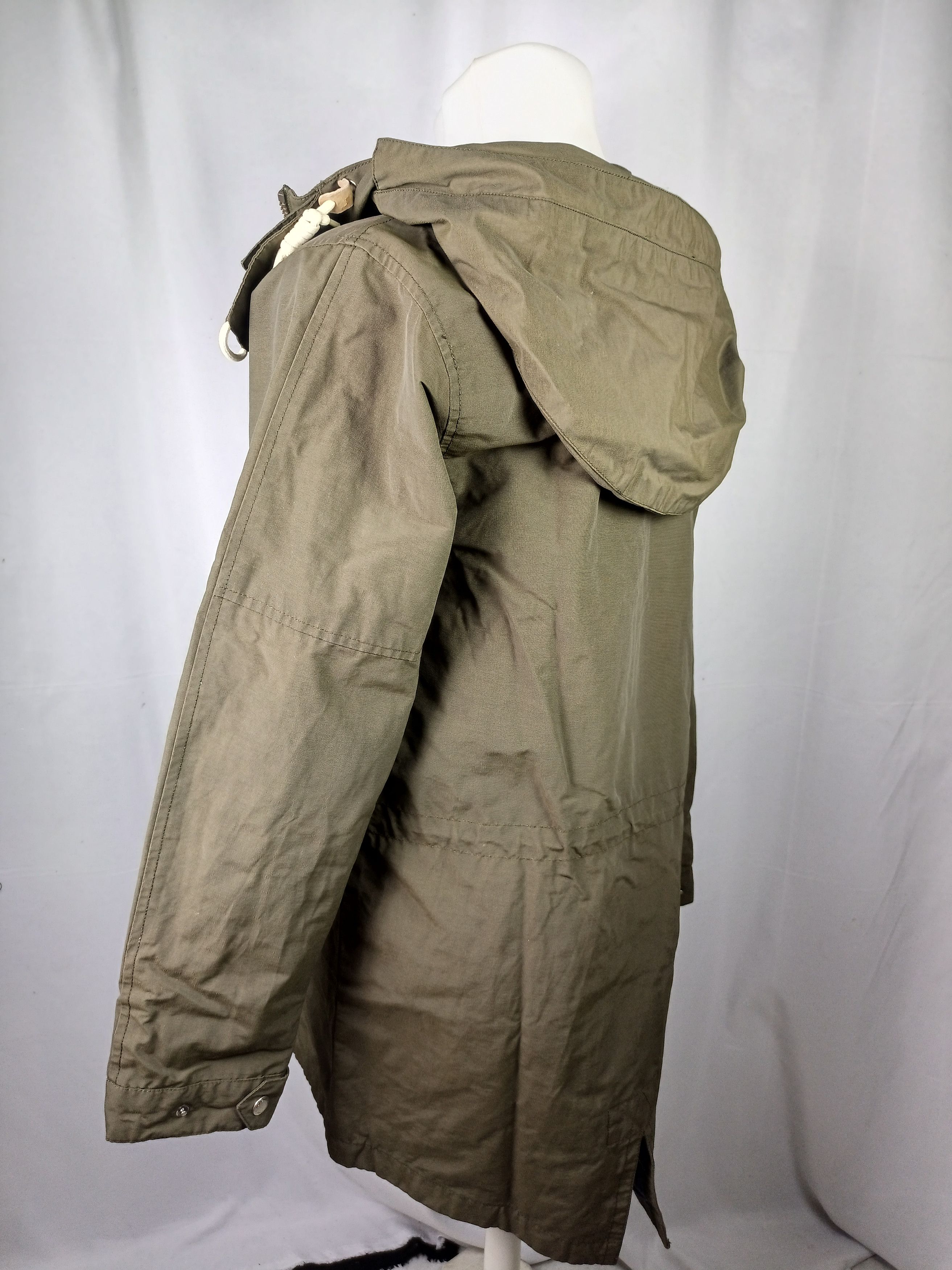 Japanese Brand FRJ JEANS fishtail Green Khaki Urban Vintage Parka Toggle Size US XL / EU 56 / 4 - 23 Thumbnail