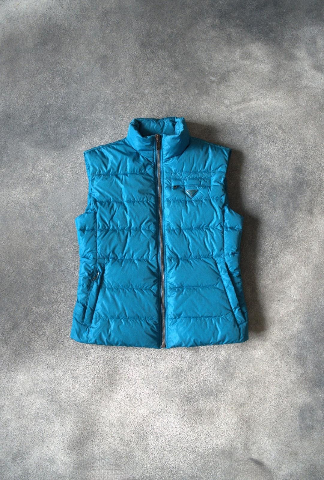 Prada Prada Puffer Down Triangel Logo Vest / Gillet Women IT44 Size M / US 6-8 / IT 42-44 - 8 Thumbnail