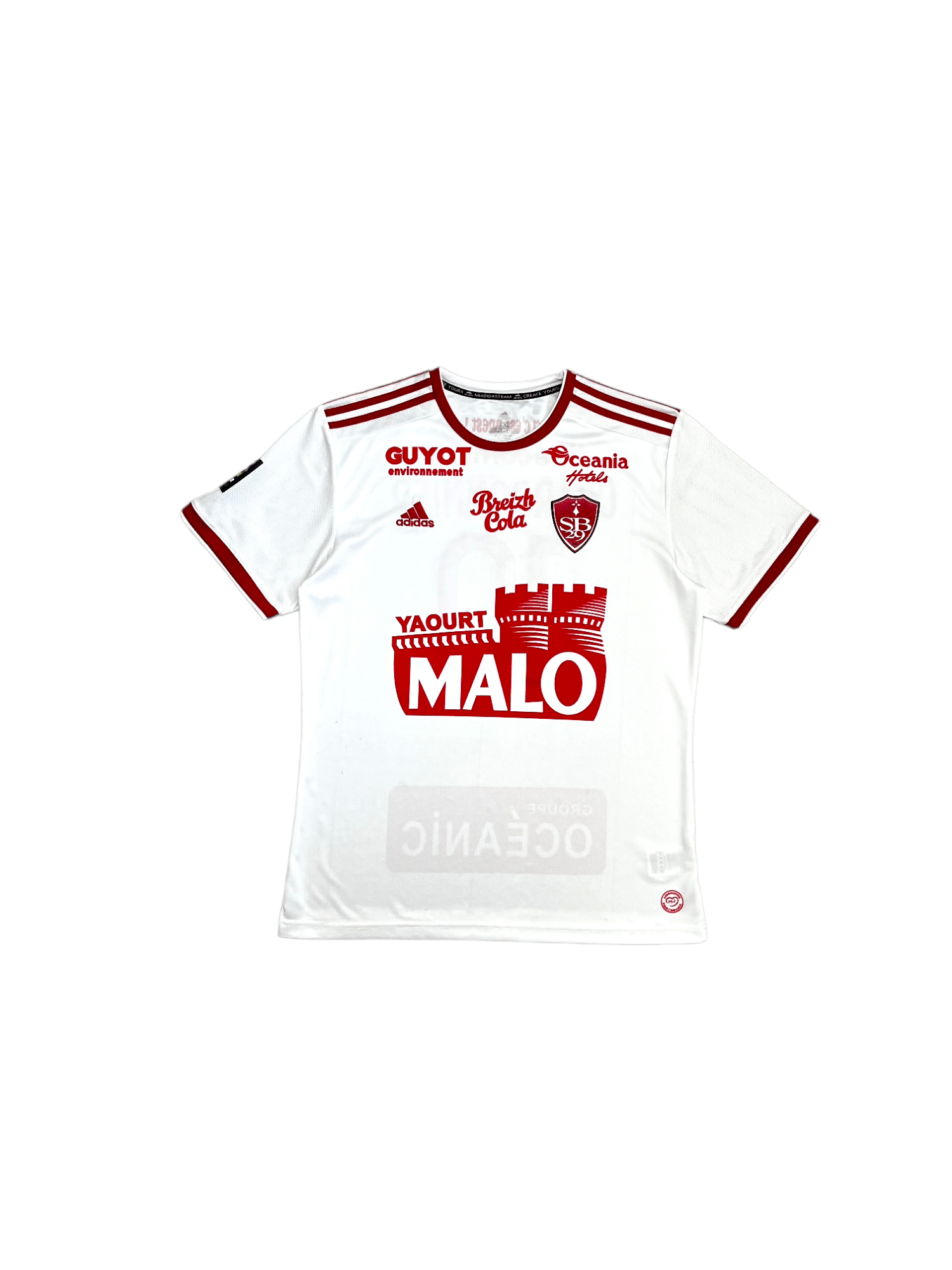 Adidas × Vintage ⚽️ STADE BRESTOIS 2021-22 CHARBONNIER SOCCER JERSEY FOOTBALL Size US XXL / EU 58 / 5 - 2 Thumbnail