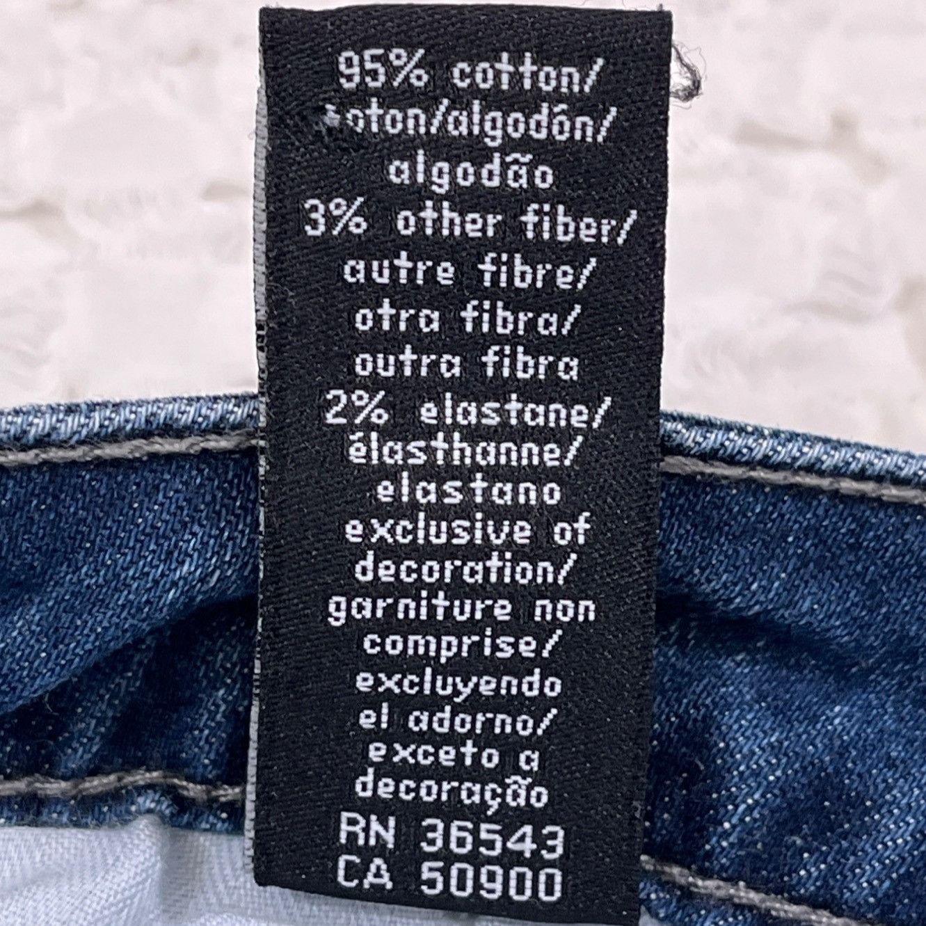Calvin Klein Calvin Klein Men's Blue Jeans/Straight Leg 32x32 SKU 4485 Size US 32 / EU 48 - 7 Thumbnail