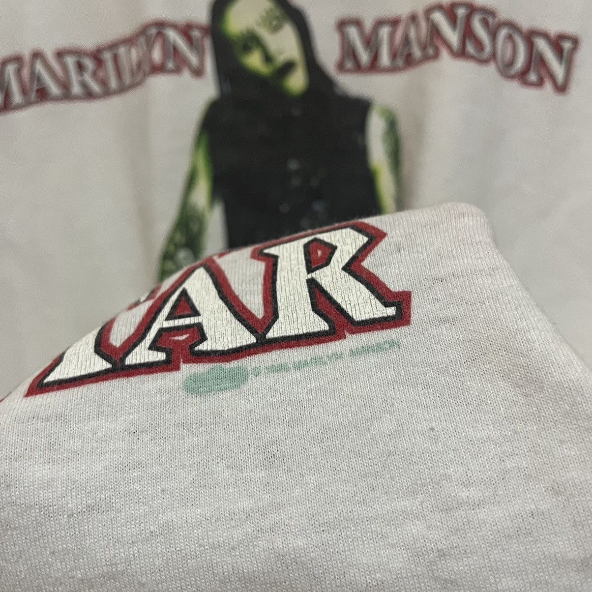 Band Tees Vintage 1996 Marilyn Manson Antichrist Superstar T Shirr Size US L / EU 52-54 / 3 - 5 Thumbnail