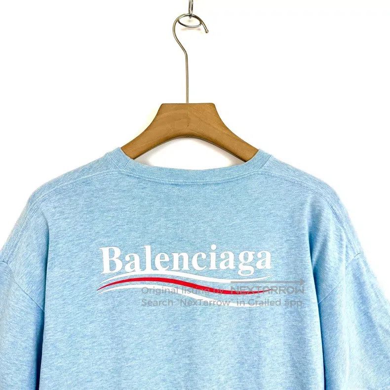 Balenciaga Balenciaga Haze blue Coca-Cola letter logo short-sleeve t- Size US S / EU 44-46 / 1 - 6 Thumbnail
