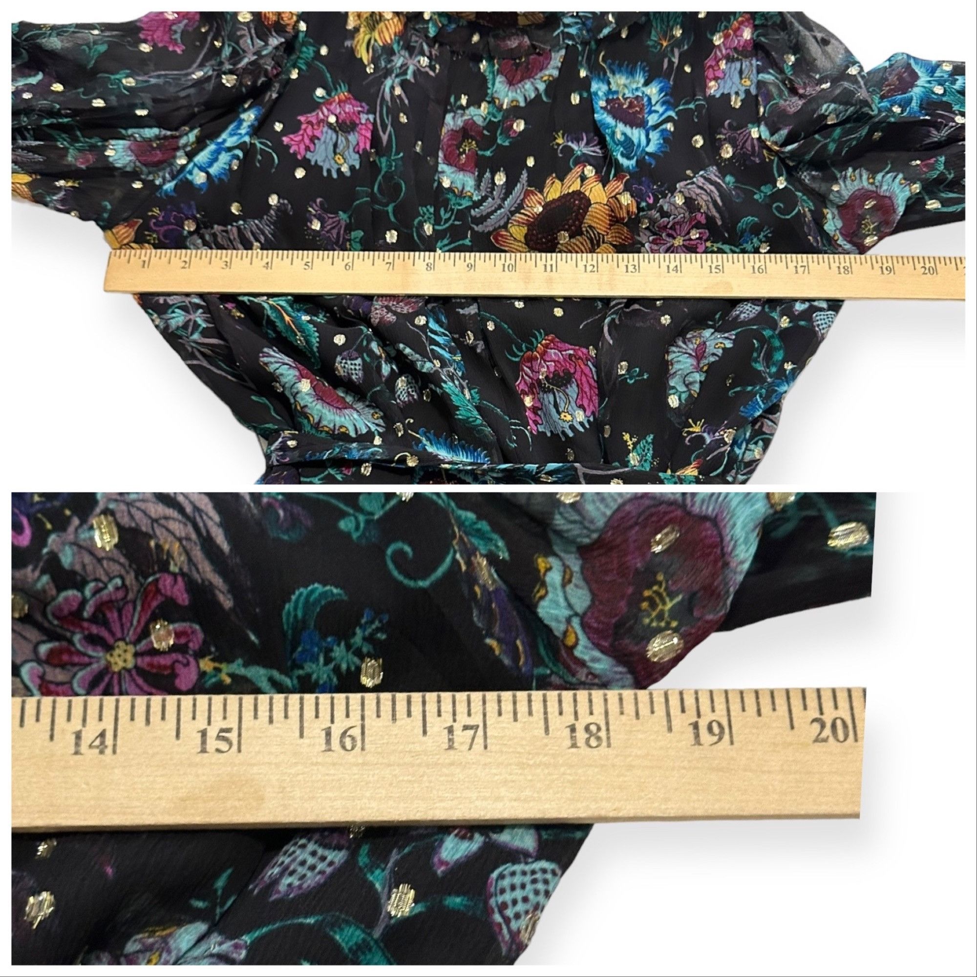 Ulla Johnson Ulla Johnson Anais Dress in Black Iris, Size 0, NWT Size XS / US 0-2 / IT 36-38 - 13 Thumbnail