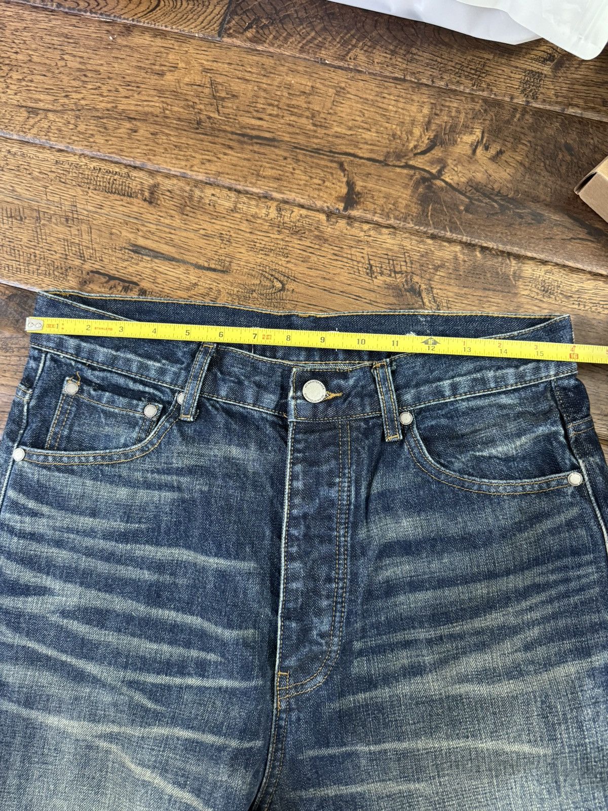 No Maintenance Dark-Wash Japanese Baggy Denim | Grailed