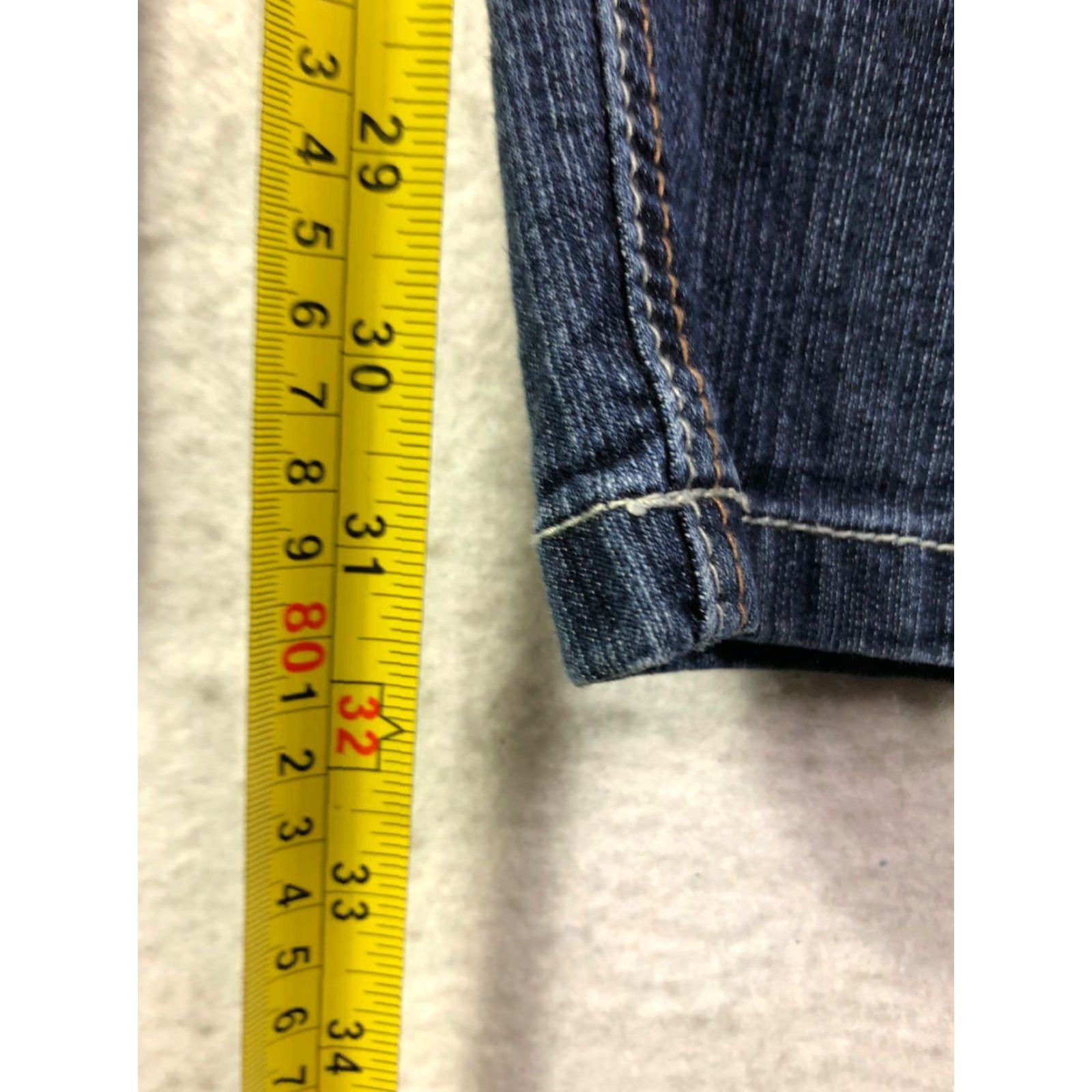 Vintage VINTAGE Jou Jou Jeans Mid Rise Straight Leg Womens Size 8 Dark Wash Blue Denim Jeans Size 30" / US 8 / IT 44 - 5 Thumbnail