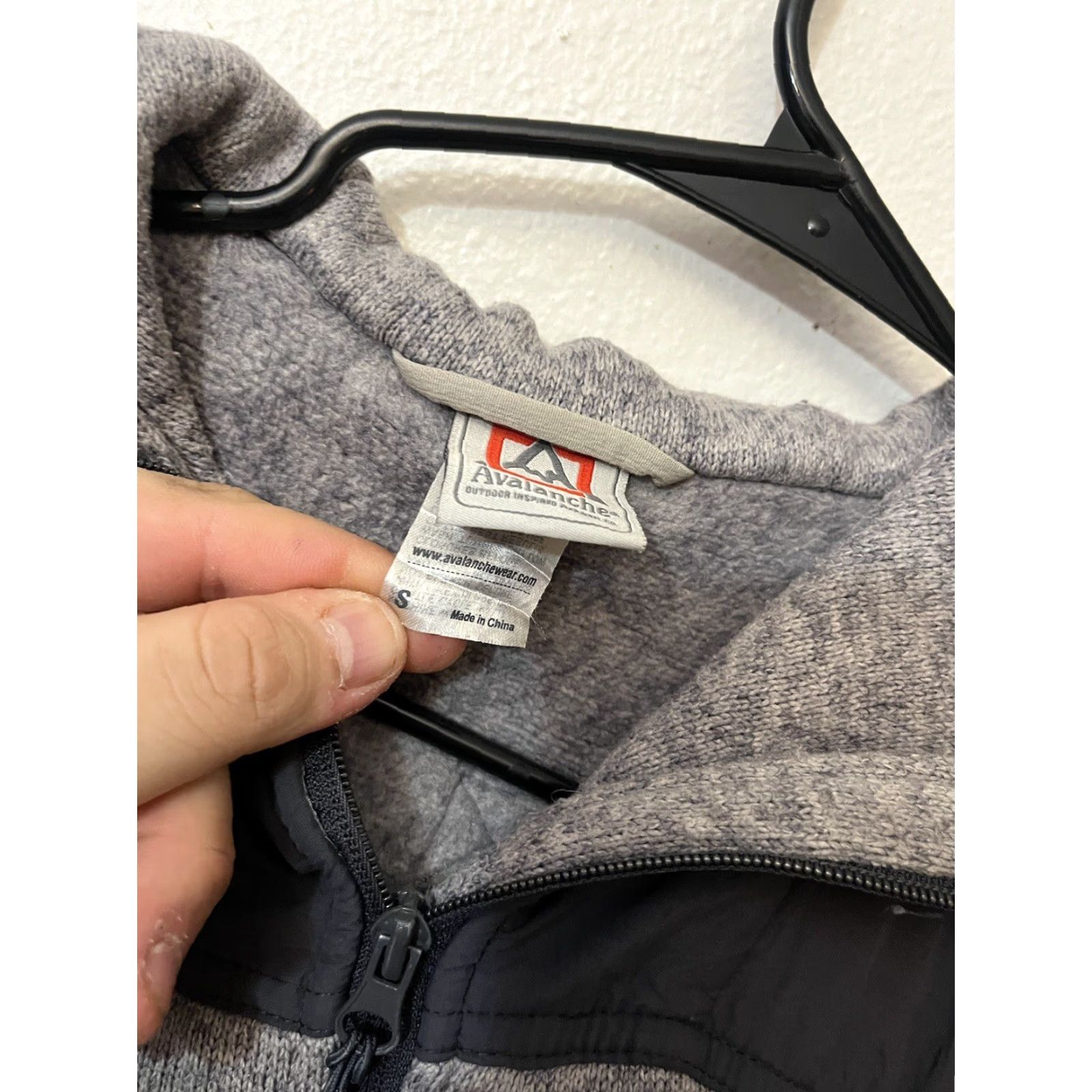 Avalanche Avalanche Men’s Black Gray Weather Hoodie Jacket Sweatshirt Fleece Small Jacket Hoodie Men Gray Weather Full Zip Pockets Casual Size US S / EU 44-46 / 1 - 3 Thumbnail