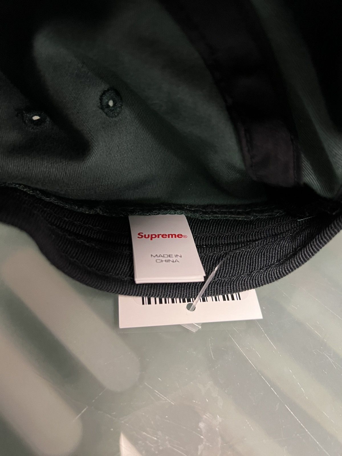 Supreme FW24 Supreme Arabic Label Camp Cap Pine Green 2024 Size ONE SIZE - 3 Thumbnail