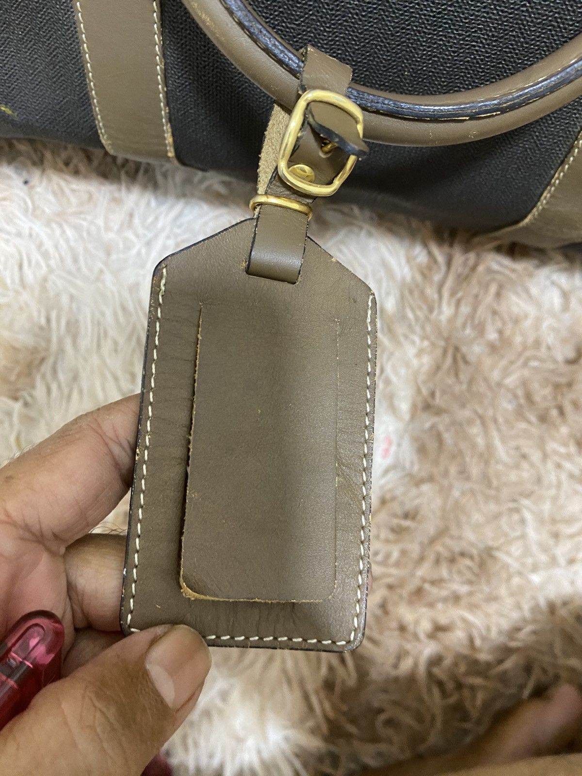 Alfred Dunhill Vintage Dunhill Canvas & Leather Travel Bag – Made in Italy Size ONE SIZE - 6 Thumbnail