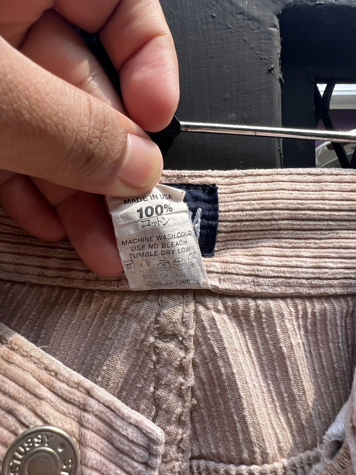 Stussy 90s Stussy Shorts Corduroy Size US 31 - 7 Thumbnail