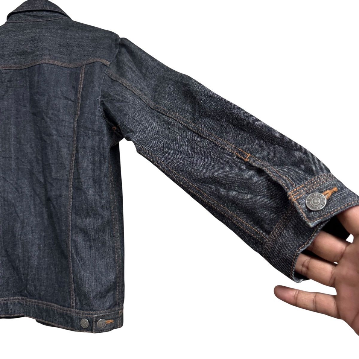 Warehouse & Co. BNWT Ego Tripping Denim Jacket Union Made Advance&Basic Size US M / EU 48-50 / 2 - 13 Thumbnail