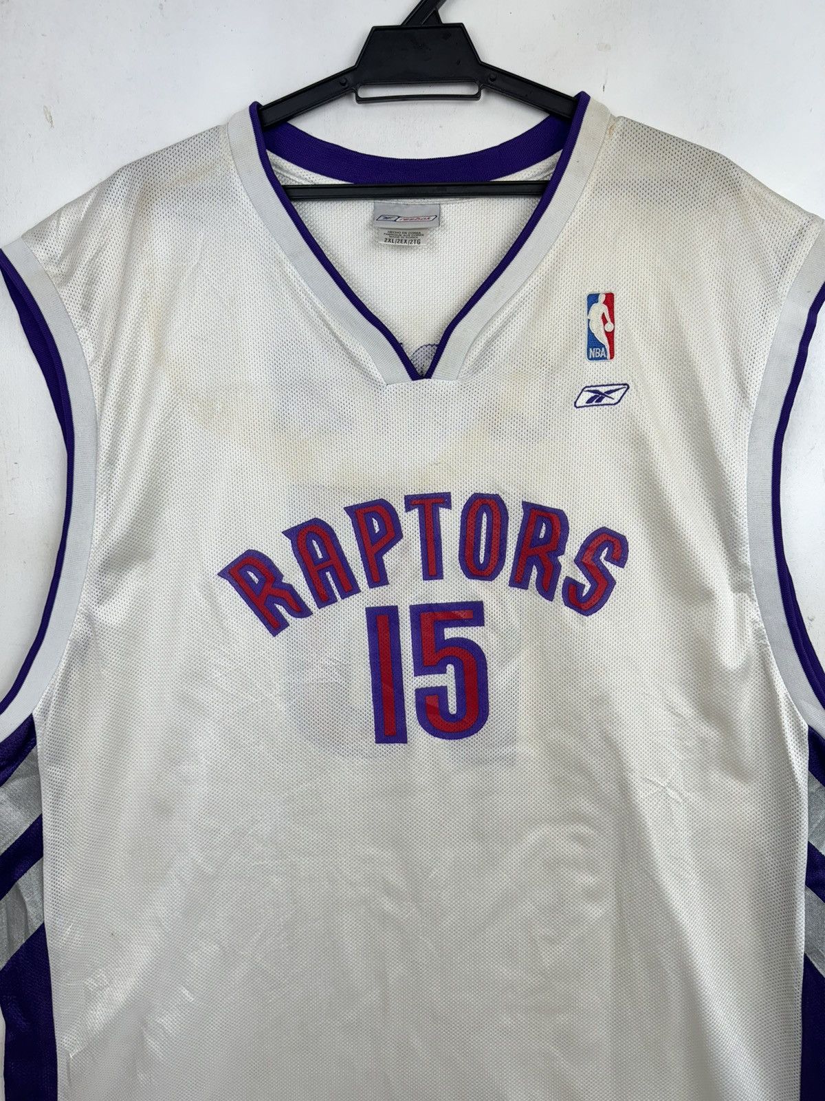 NBA × Reebok × Vintage Vintage Raptors Carter Reebok Jersey Size US XXL / EU 58 / 5 - 2 Thumbnail