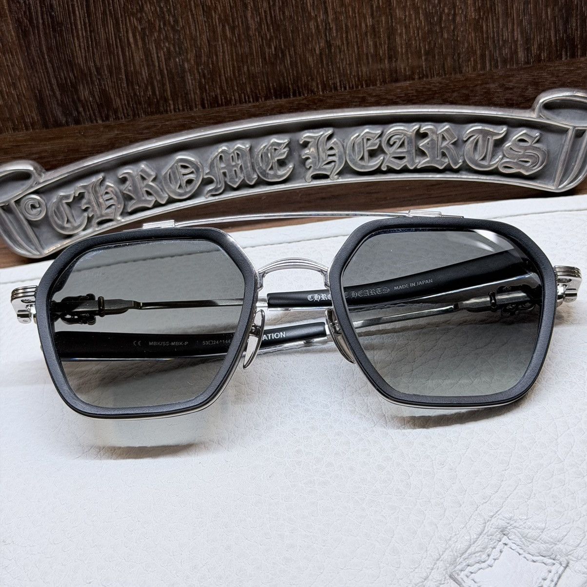 Chrome Hearts Chrome Hearts HOTATION 1/1 Sunglasses Size ONE SIZE - 1 Thumbnail