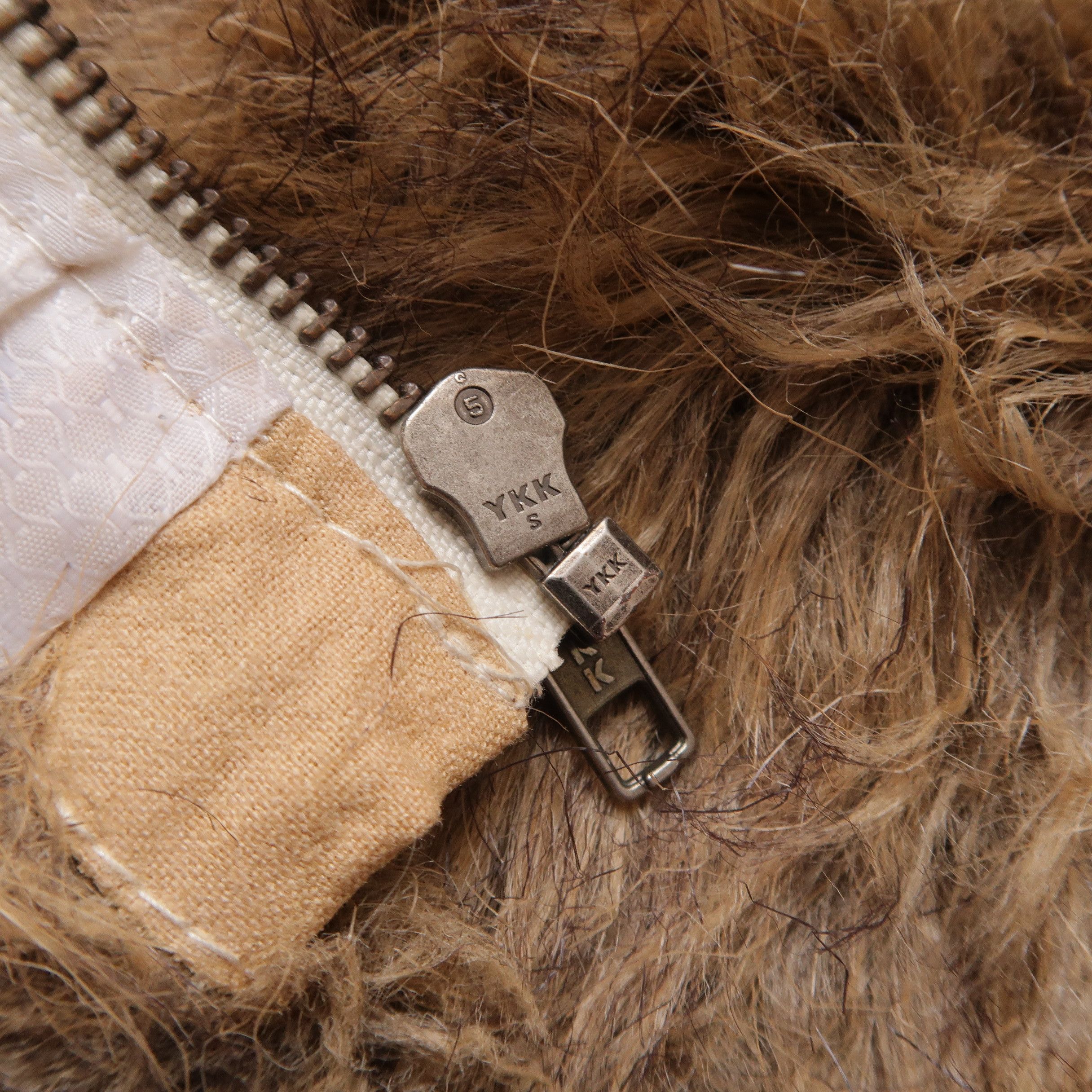 Japanese Brand 1980s Flow Heart Jam Japan Fur Zip Vest Size US M / EU 48-50 / 2 - 10 Thumbnail