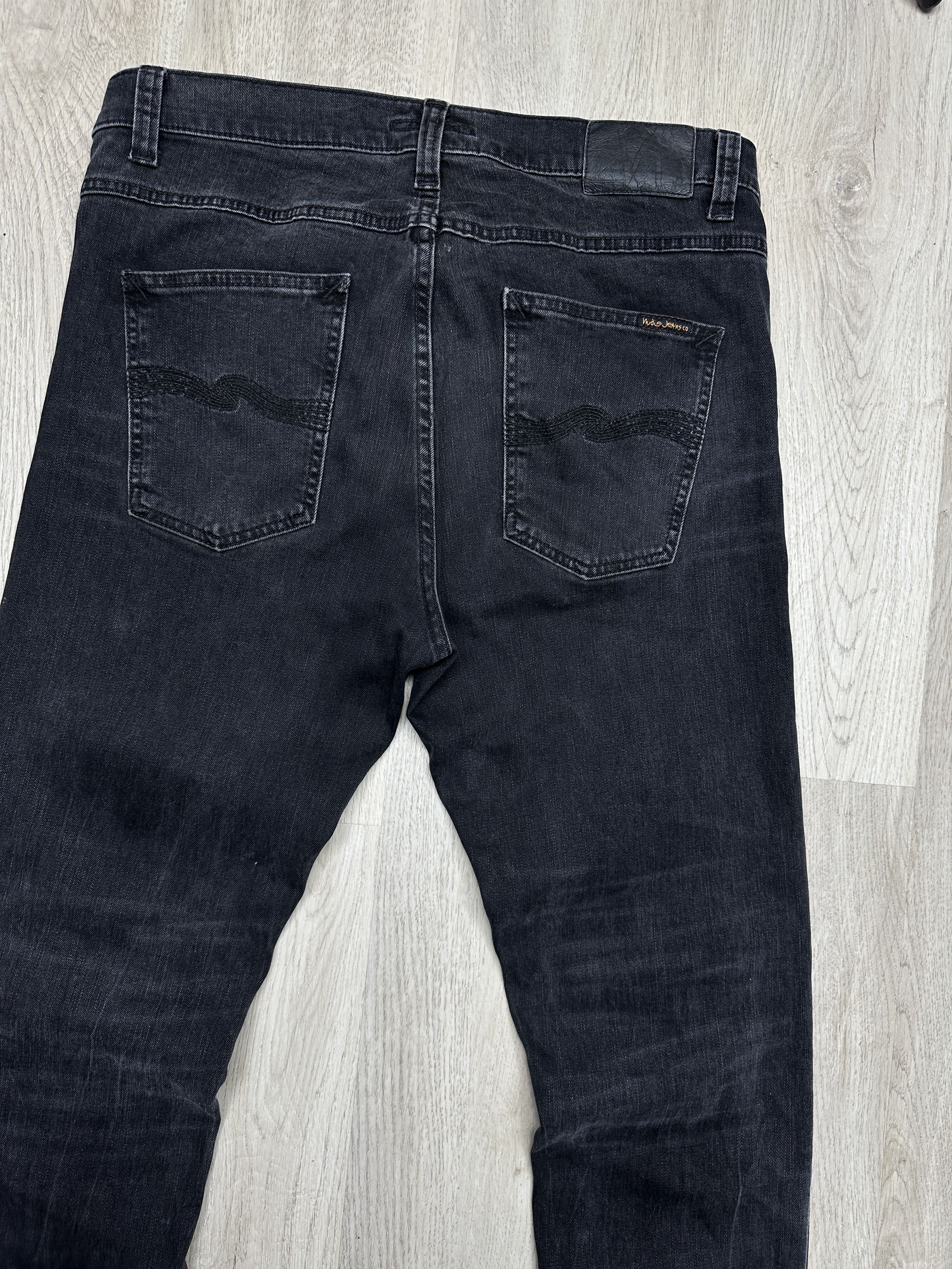 Nudie Jeans Nudie Jeans Lean Dean Mens Denim Pants Size US 33 - 2 Thumbnail