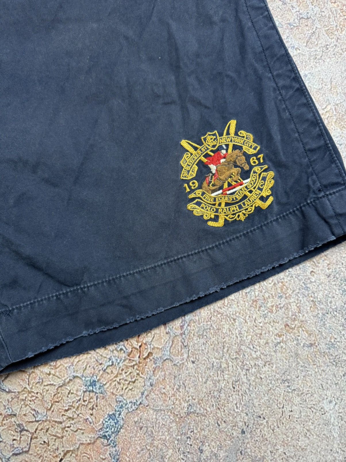 Polo Ralph Lauren Vintage Polo Ralph Lauren Mercer Club PRL BIG logo Shorts Size US 34 / EU 50 - 3 Thumbnail