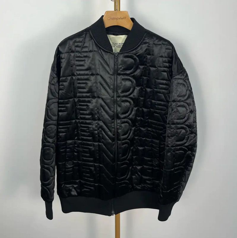 Fendi Fendi Women's Black Polyester Jacket 0089 Size M / US 6-8 / IT 42-44 - 1 Thumbnail