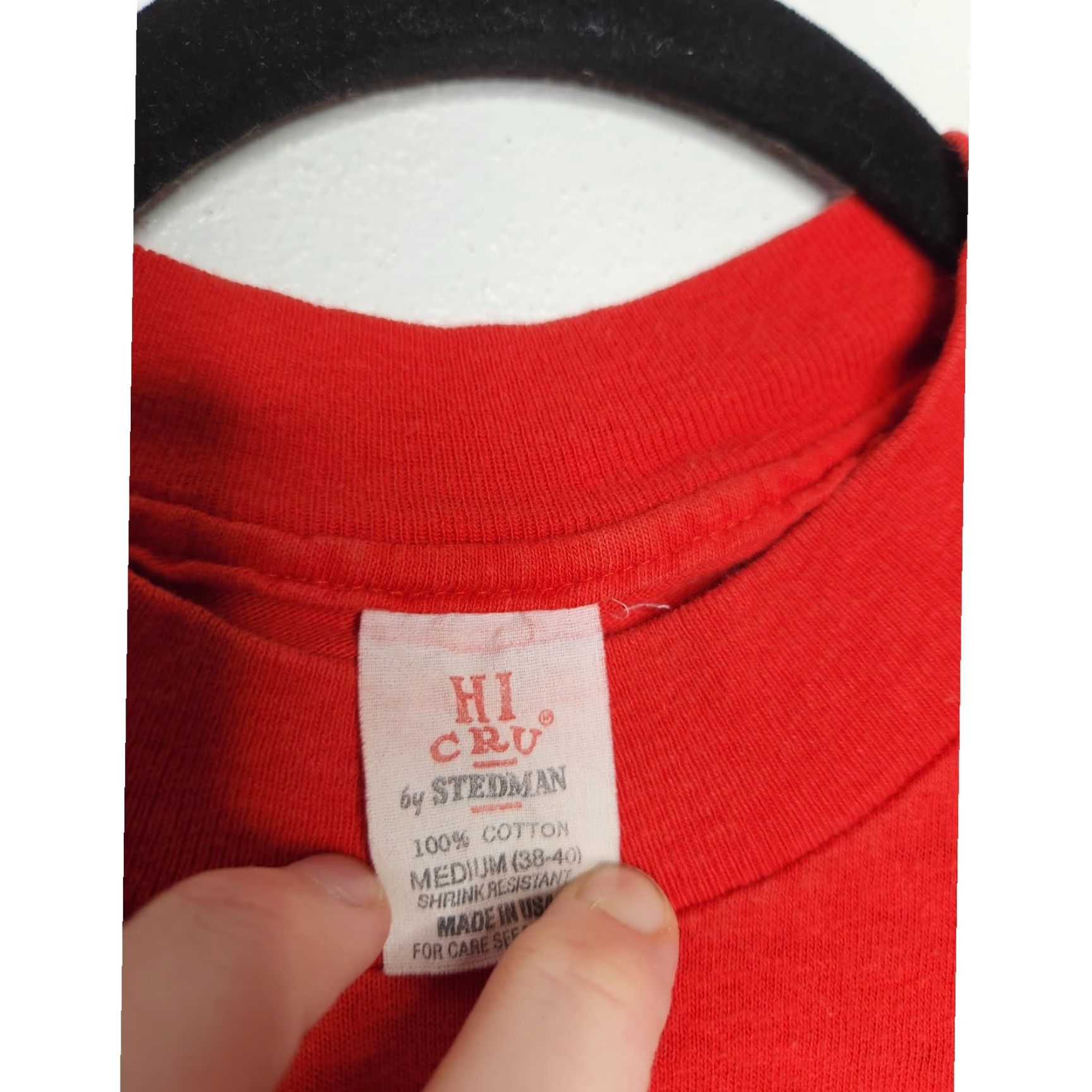 Honda VINTAGE Honda Answer Dunlop Racing Long Sleeve Shirt Dirtbike 70s Red M Unisex Adults Shirt Mens Women Size US M / EU 48-50 / 2 - 5 Thumbnail