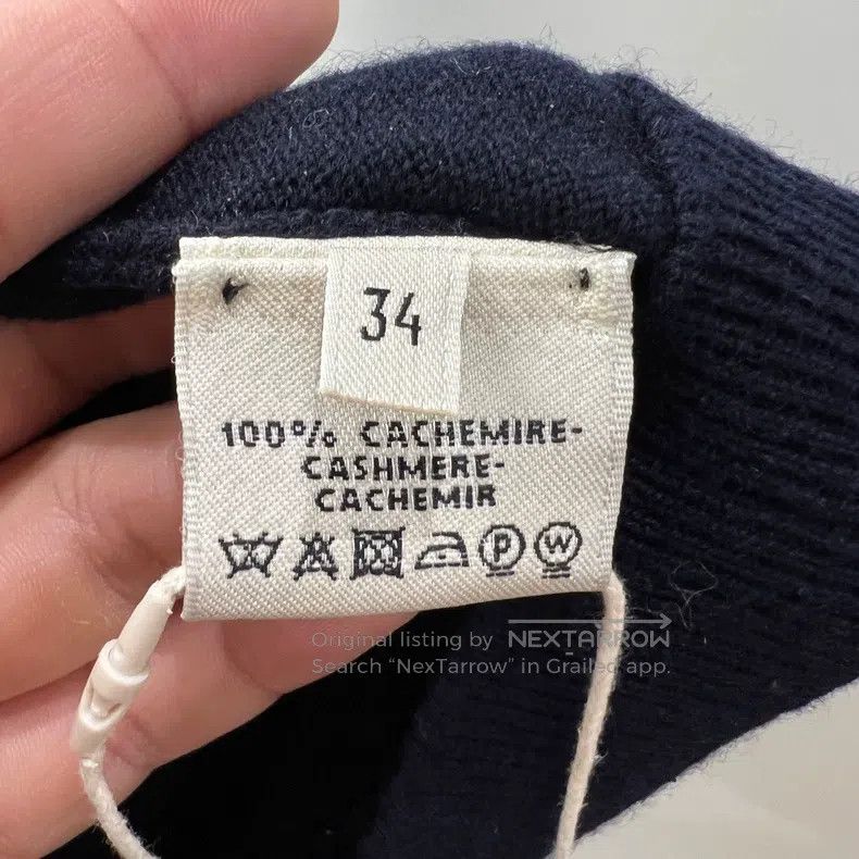 Hermes Hermes Color Block Unconventional Cashmere Knit Short Slee Size XXS / US 00 / IT 34 - 4 Thumbnail