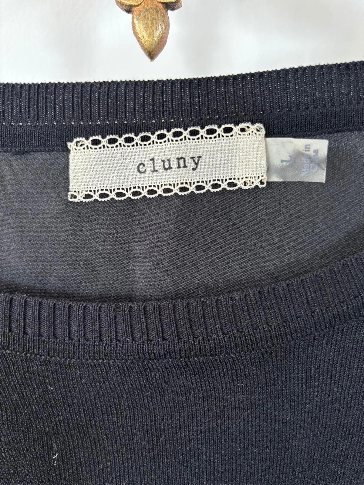 Designer Cluny Women's Silk Shirt Size L Size L / US 10 / IT 46 - 3 Thumbnail