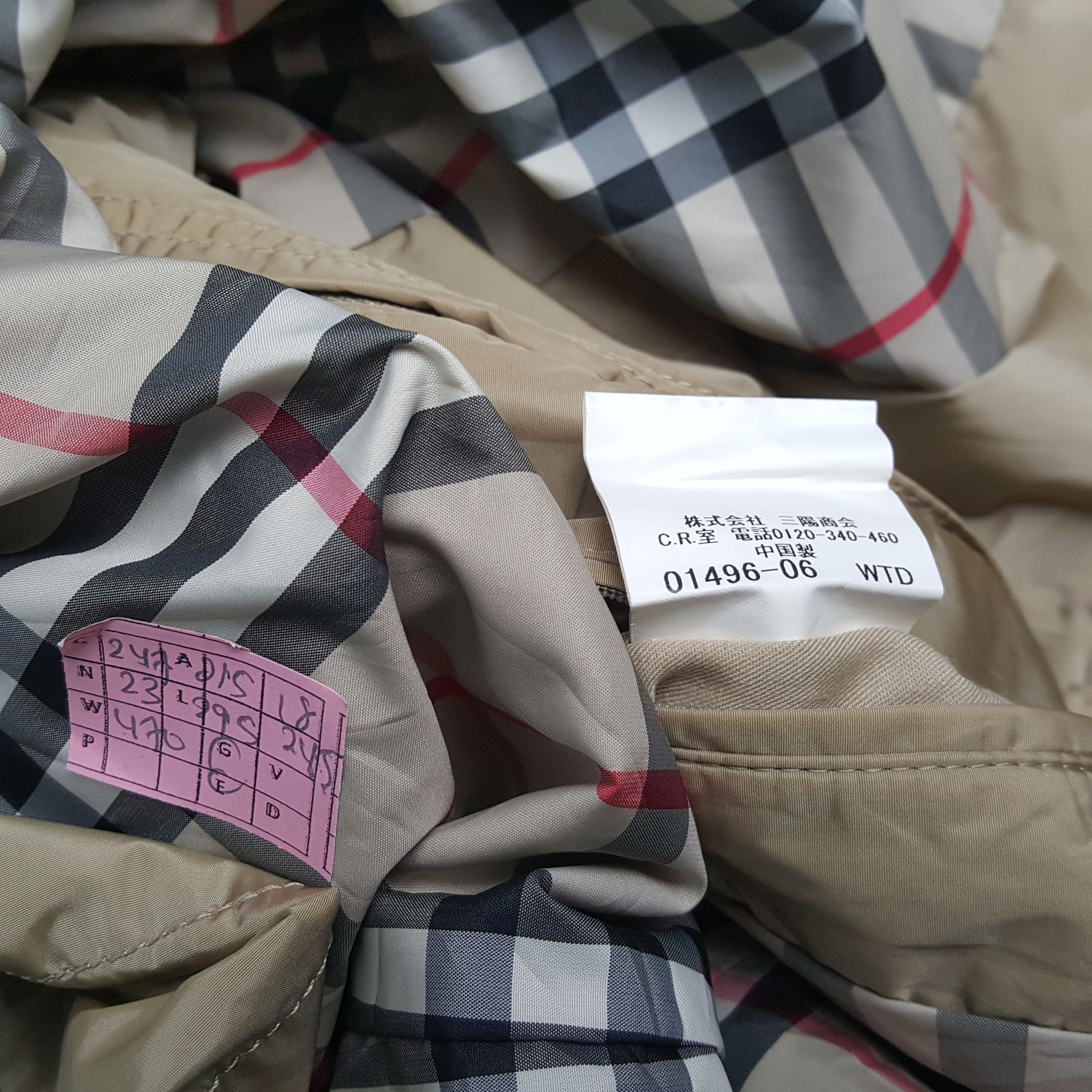 Burberry × Vintage BURBERRY LONDON Fashion Brand Custom Art Jacket Size US M / EU 48-50 / 2 - 7 Thumbnail