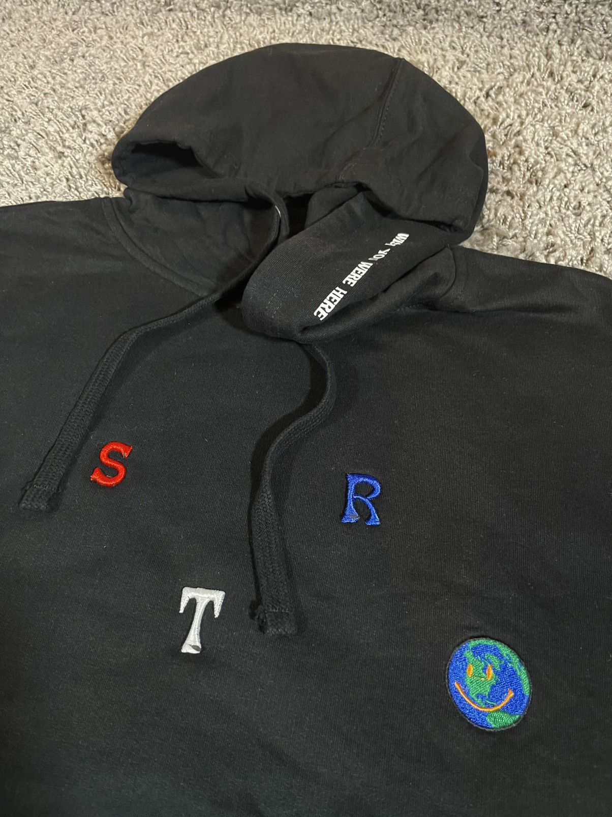 Travis Scott 2018FW Travis Scott Astroworld Scattered Earth Hoodie Size US M / EU 48-50 / 2 - 3 Thumbnail