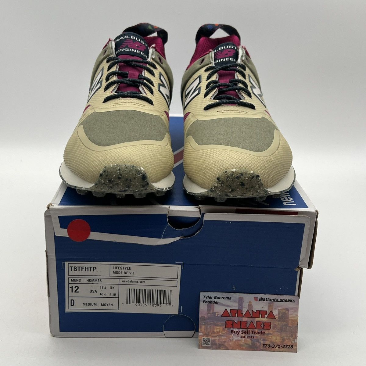 New Balance Trailbuster sand navy Size US 12 / EU 45 - 2 Thumbnail
