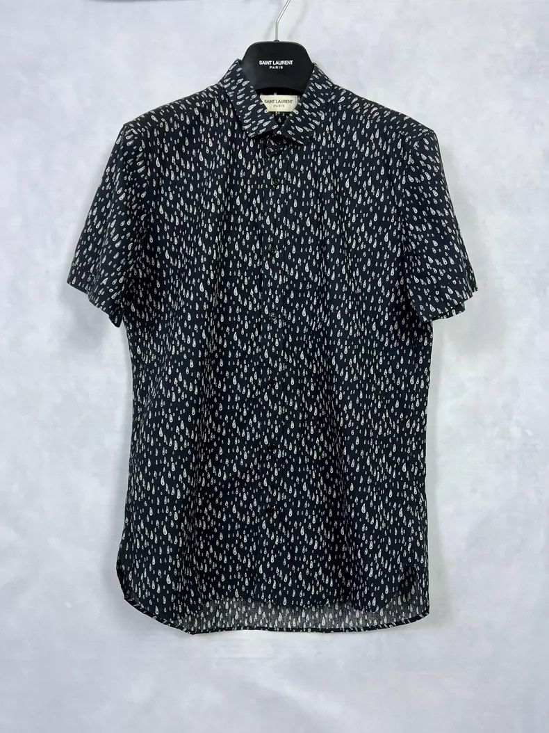 Saint Laurent Paris Saint Laurent size 38 13fw raindrop shirt of the first yea Size US M / EU 48-50 / 2 - 1 Thumbnail