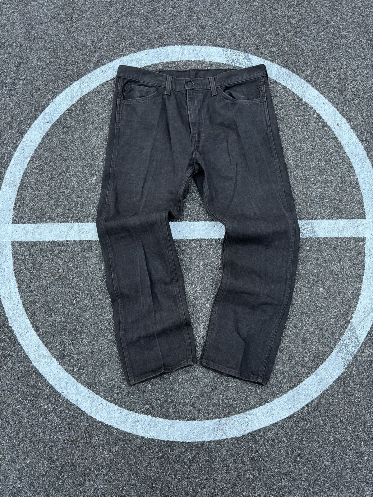 Jean × Levi's × Vintage Vintage Levi’s 513 Black Tab Y2K Size US 38 / EU 54 - 1 Thumbnail