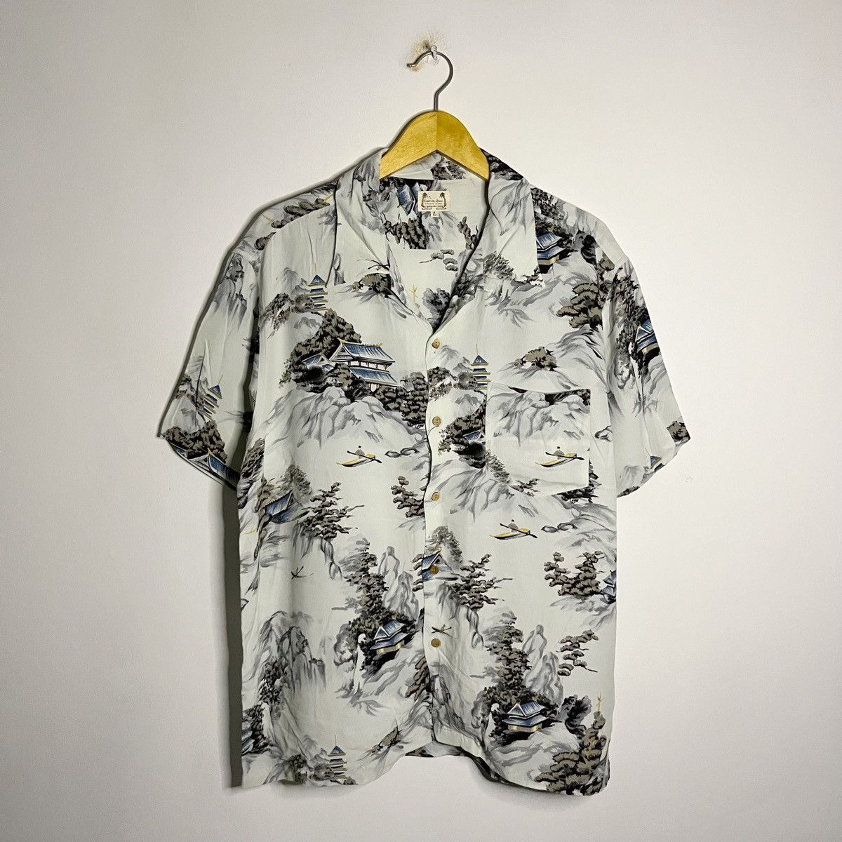 Japanese Brand × Sun Surf Kearney House Japanese Landscape Rayon Shirt Size US L / EU 52-54 / 3 - 1 Thumbnail
