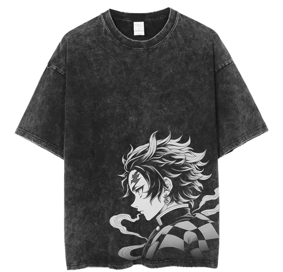 Japanese Brand Y2K Vintage Fighter Boy Anime Graffiti Washed T-Shirt Size US XL / EU 56 / 4 - 1 Thumbnail