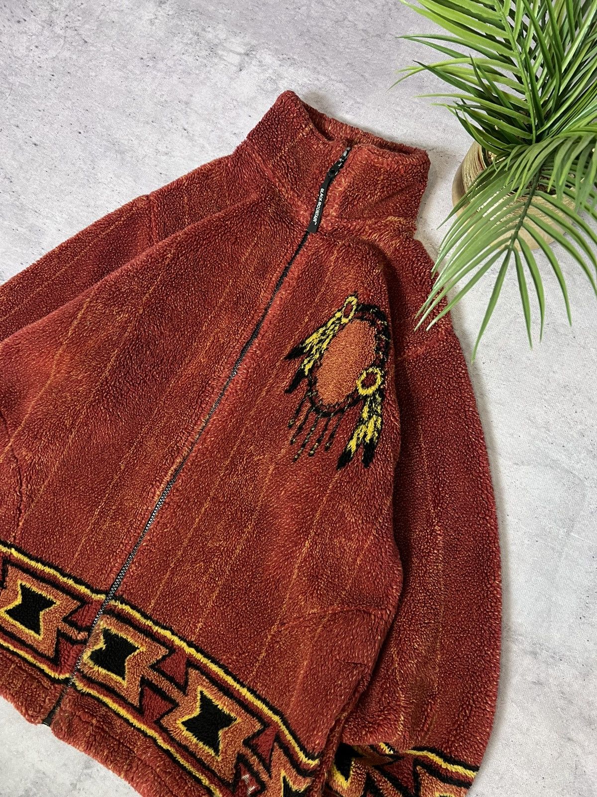 Vintage Vintage Animal Buffalo Warm Sherpa Fleece Size US M / EU 48-50 / 2 - 4 Thumbnail