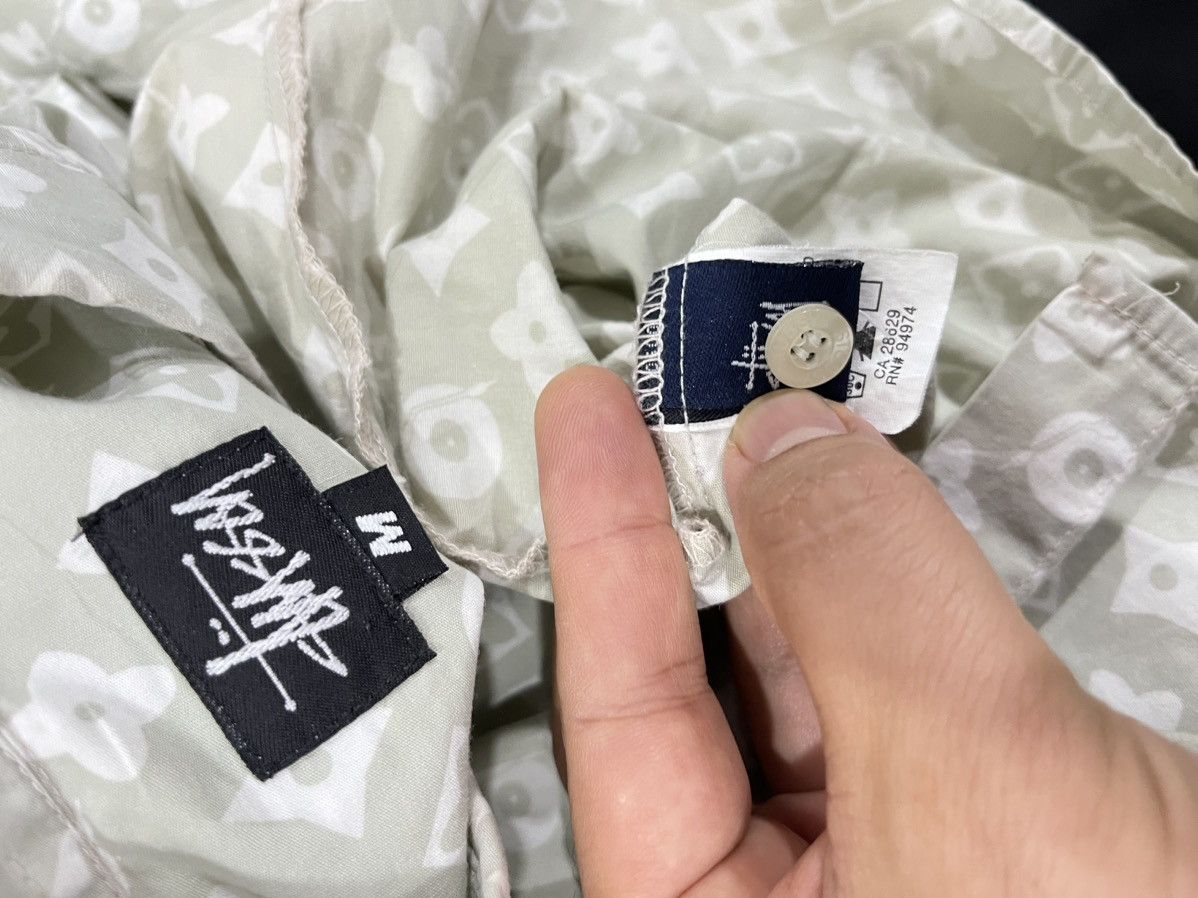 Other Stussy LV Monogram Long sleeve Button Up shirt USA Size US M / EU 48-50 / 2 - 8 Thumbnail
