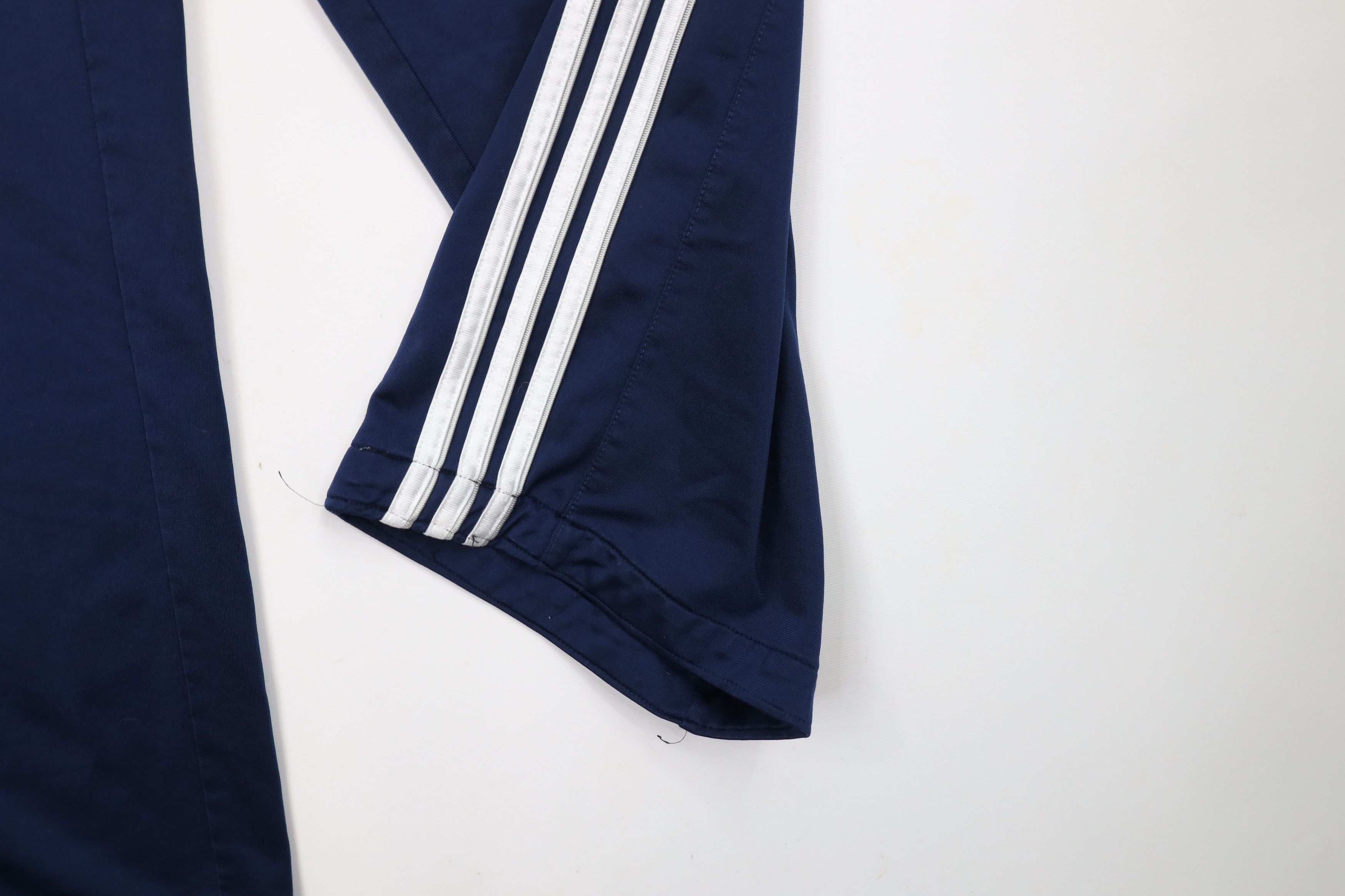 Adidas × Vintage Vintage Y2K 2005 Adidas Spell Striped Wide Leg Pants Blue Size US 38 / EU 54 - 5 Thumbnail