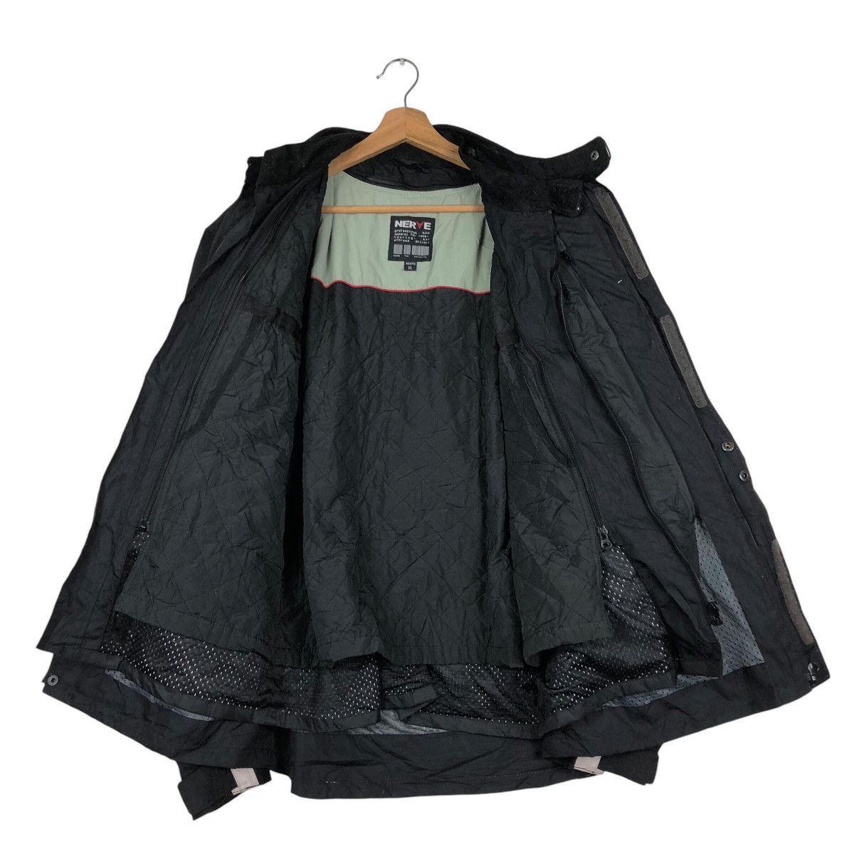 Hein Gericke × Japanese Brand 📌Vintage Biker Jacket Motor Cross Racing Nerve Issey Miyake Size US XL / EU 56 / 4 - 14 Thumbnail