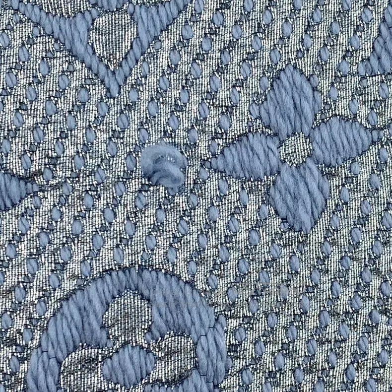 Louis Vuitton Louis Vuitton Sky blue logo presbyopic full print wool fri Size ONE SIZE - 9 Thumbnail