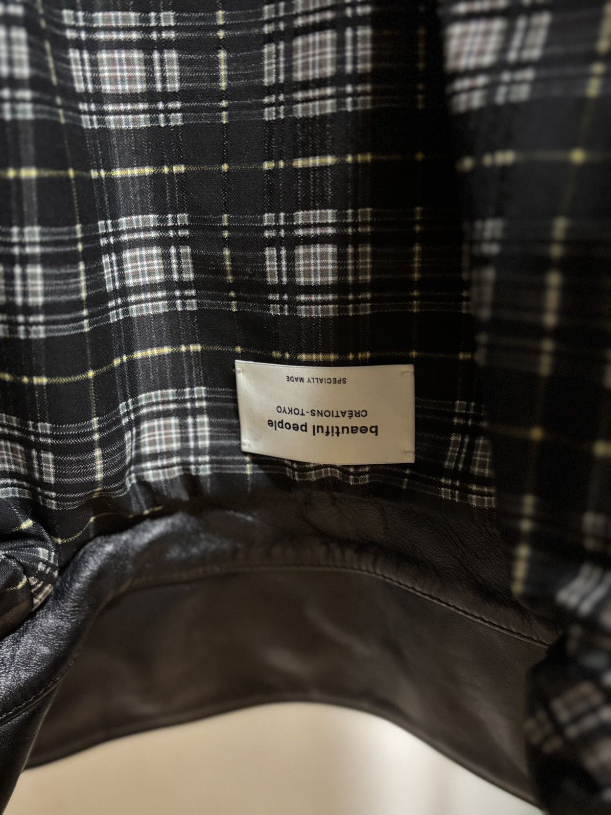 Other Japanese Brand × beautiful people Double-end leather jacket Size US M / EU 48-50 / 2 - 9 Thumbnail