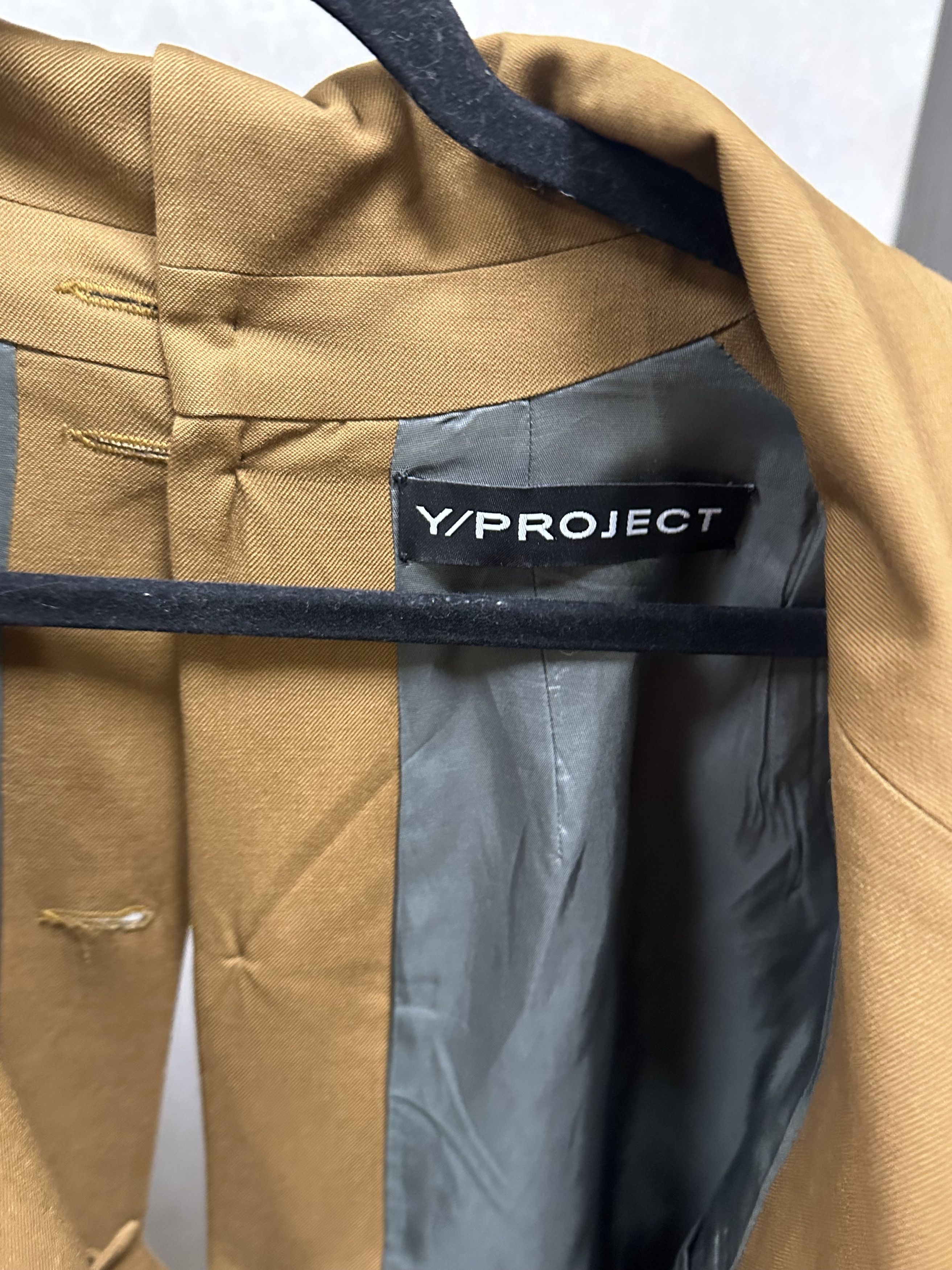 Y/Project Y/Project Brown Button Back Blazer Size US L / EU 52-54 / 3 - 6 Thumbnail