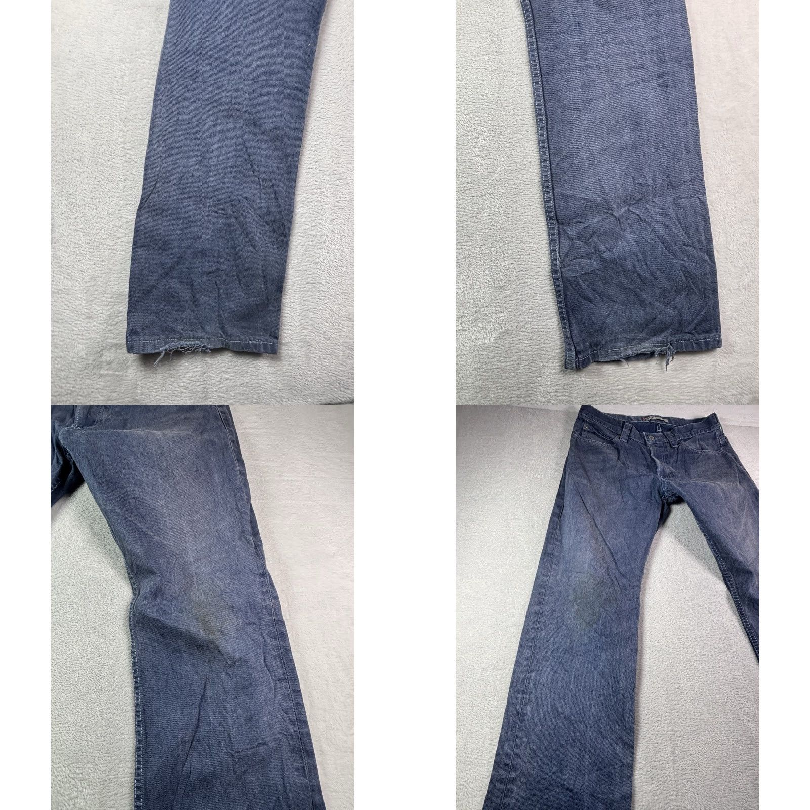 Levi's VINTAGE Levi's 506 Jeans Men Regular Fit 34x34 Denim Blue 80s 90s USA Straight Jeans Size US 34 / EU 50 - 9 Thumbnail