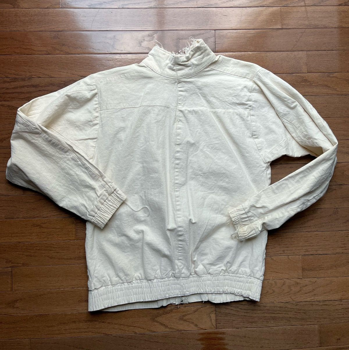 Camiel Fortgens RUNWAY SAMPLE raw hem track jacket Size US S / EU 44-46 / 1 - 6 Thumbnail