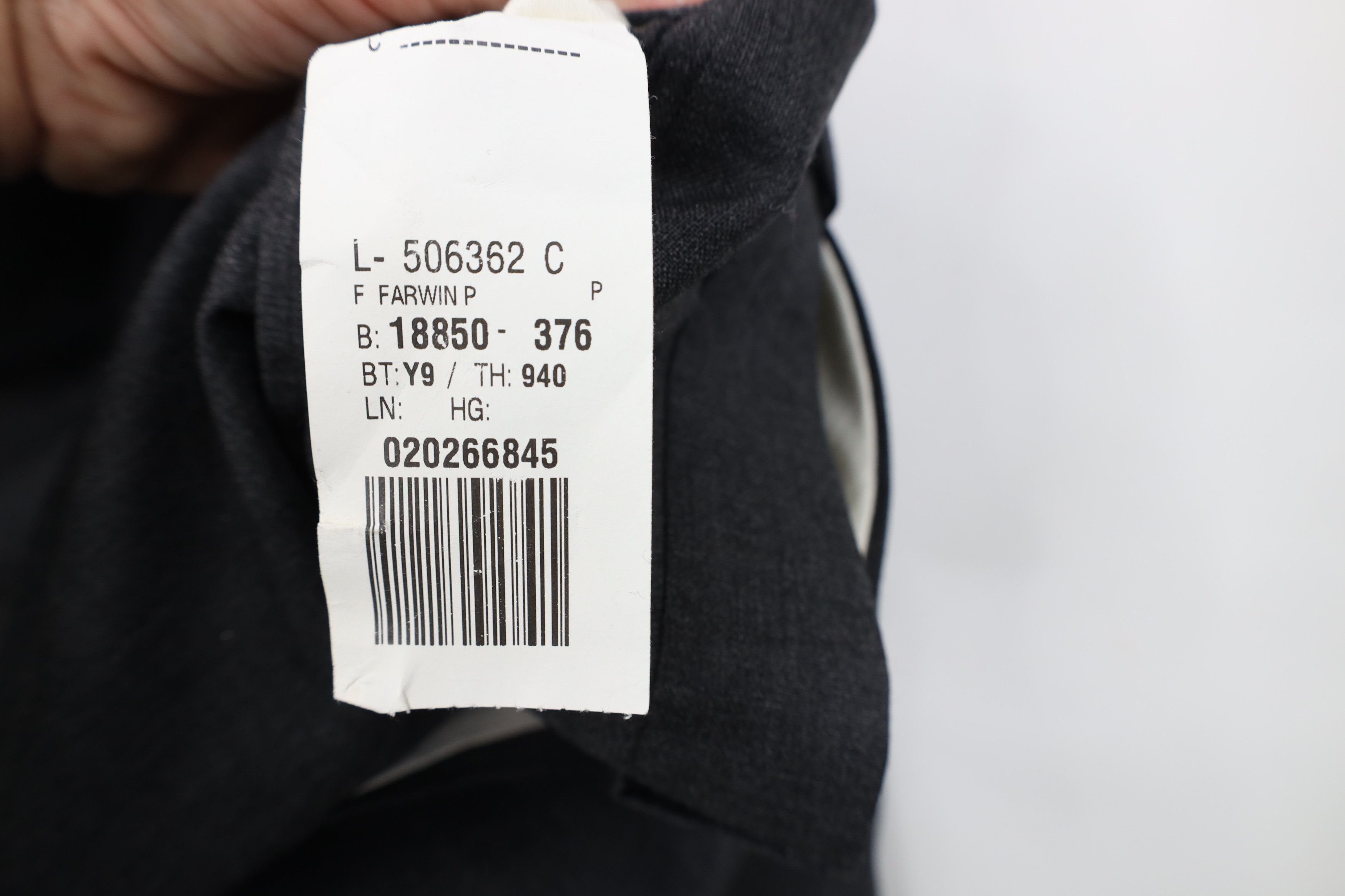 Ralph Lauren Vintage Ralph Lauren Wool Wide Leg Chino Pants Charcoal Gray Size US 34 / EU 50 - 8 Thumbnail